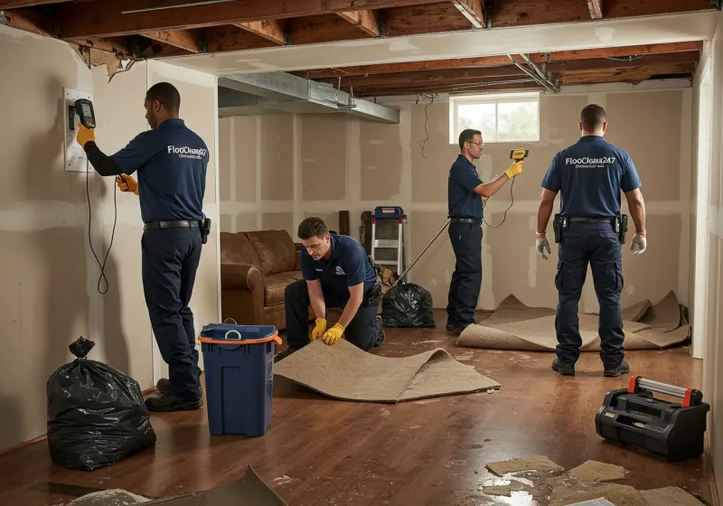Flood DamageMaterial Assessment and Debris Removal process in Highpoint, OH