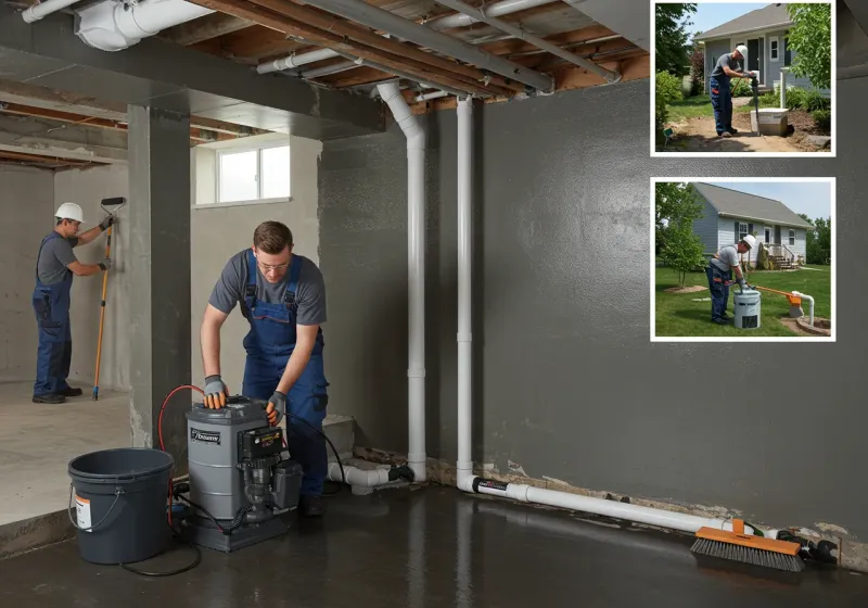 Basement Waterproofing and Flood Prevention process in Highpoint, OH